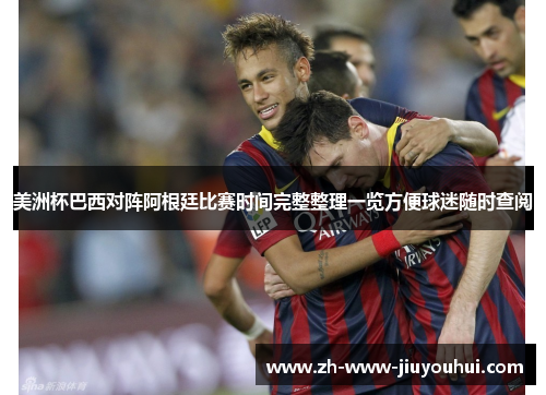 美洲杯巴西对阵阿根廷比赛时间完整整理一览方便球迷随时查阅